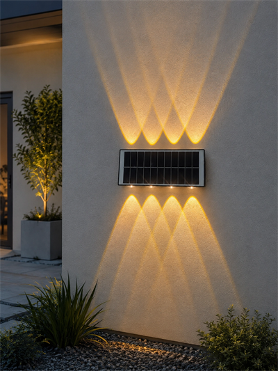 1 Adet HELİOS HS 5876 Solar Led Aplik 20W 3200K Gün Işığı