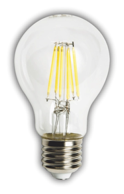 1 Adet KENDAL KES501 Led Rustik Ampul 6W 6500K Beyaz Işık E27 Duy