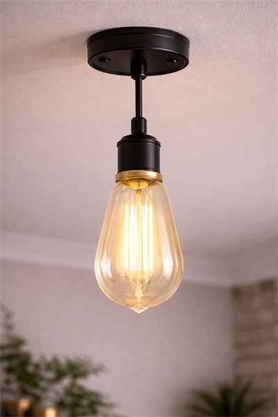 1 Adet KENDAL KES505 Led Rustik Ampul 6W 2700K Gün Işığı E27 Duy