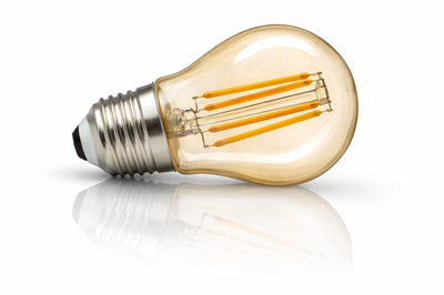 1 Adet KENDAL KES603 Led Rustik Ampul 6W Amber Işık E27 Duy