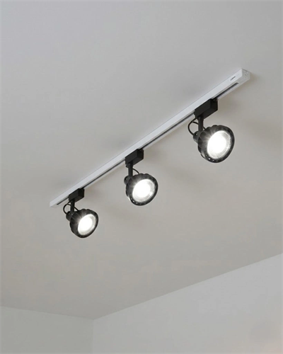 1 Adet NOAS YL29 3301 Paris 33W Siyah Kasa Ray Spot 6400K Beyaz
