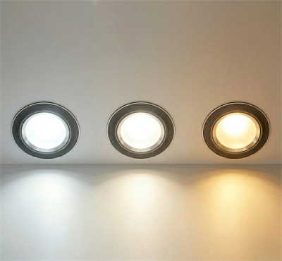 1 Adet NOAS YL38 0530 Siyah Kasa Led Spot 5W 3 Renkli