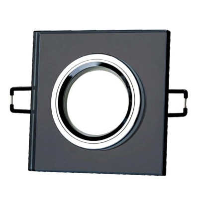 1 Adet NOAS YL65 1630 Hades Kare Cam Spot Kasası GU10 Duy