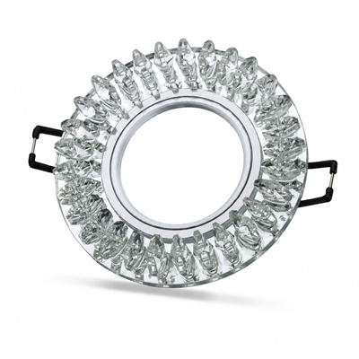 1 Adet NOAS YL65 1727 Troya Led Çerçeveli 4000K Kristal Cam Spot GU10 Duy