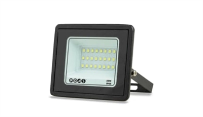1 Adet NOAS YL70 1026 Ultra Slim Led Projektör 20W Amber Işık