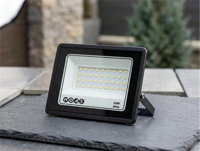 1 Adet NOAS YL70 1030 Ultra Slim 30W Led Projektör 6500K Beyaz Işık