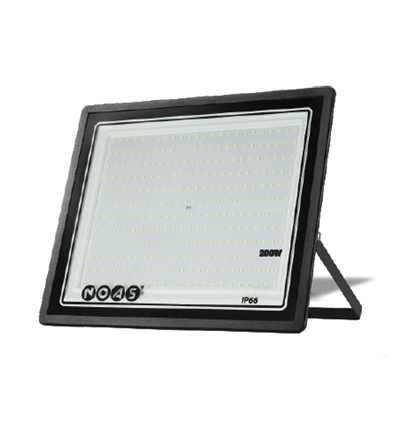 1 Adet NOAS YL70 1200 200W Ultra Slim Led Projektör 6500K Beyaz Işık