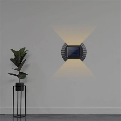 1 Adet NOAS YL84 8001 S Led 5W Solar Aplik 3200K Gün Işığı