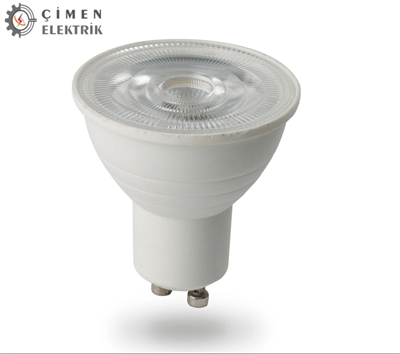 1 Adet NOAS YL91 0707 M Mercekli 7W Led Çanak Ampül 4000K GU10 Duy