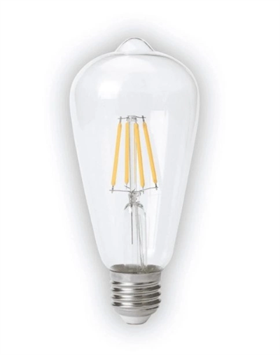 1 Adet NOAS YL92 0131 Flament 4W Led Ampul 6500K Beyaz Işık E27 Duy