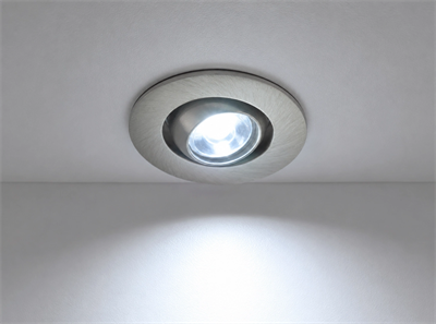 1 Adet NOAS YL94 0101 Satin Kasa 1W Led Spot 6500K Beyaz Işık