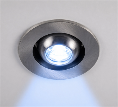 1 Adet NOAS YL94 0103 Satin Kasa 1W Led Spot Mavi Işık