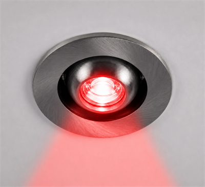 1 Adet NOAS YL94 0104 Satin Kasa 1W Led Spot Kırmızı Işık