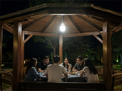 1 Adet NOAS YL95 3101 30W Şarjlı Led Ampul 6400K Beyaz Işık