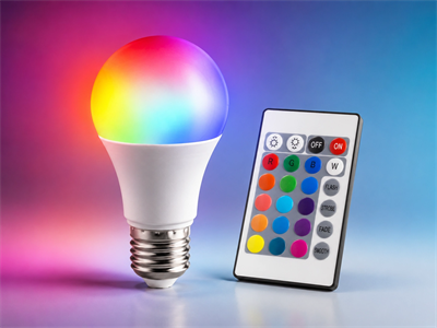 1 Adet NOAS YL95 9029 Led Ampul RGB 9W Kumandalı E27 Duy