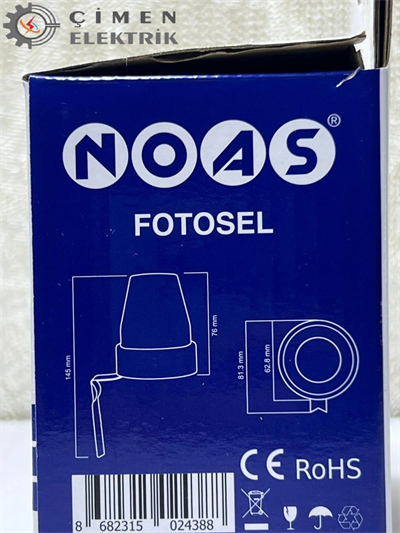 1 Adet Noas YL04 8001 Fotosel 1200W 10A