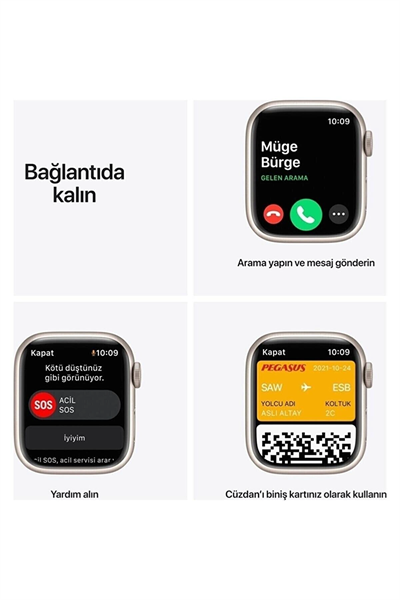 1.91 İnç Ekranlı Siyah Akıllı Saat, GPS ve Sağlık Takibi Özellikleri ile Giyilebilir Teknoloji