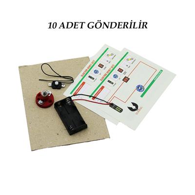 10 ADET ELEKTRİK DENEY SETİ (3936)