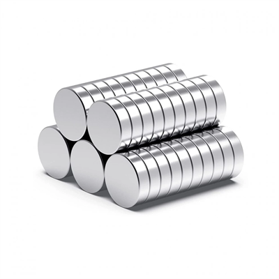 10 Adet 10x2mm Yuvarlak Neodyum Mıknatıs Güçlü Magnet Nikel Kaplamalı