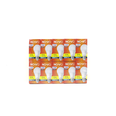10 Adet 15w Gün Işık Led Ampul 1200lm 3000k 15.000 Saat Ömür Bx40