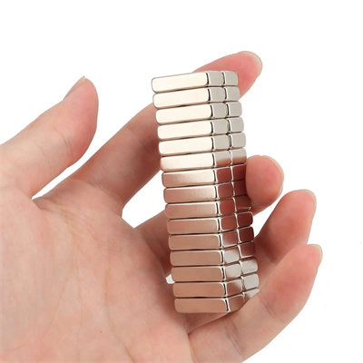 10 Adet 20x10x5 mm Neodyum Magnet N35 Güçlü Mıknatıs Köşeli ve Dayanıklı Nikel Kaplama