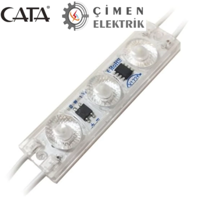 10 Adet CATA CT 4593 2W Tak Çalıştır 220V Modül Led 3200K Günışığı