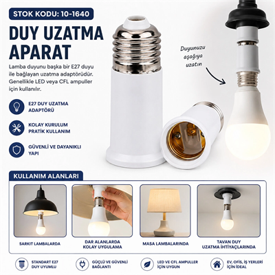 10 Adet Duy Uzatma Aparatı Bx40