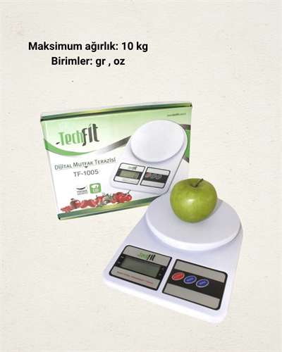 10 Kg Kapasiteli LCD Ekranlı Dijital Mutfak Tartıs