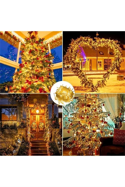 10 Metre Günışığı Led Işık Fişli Dekoratif Ortam Aydınlatması 3 Modlu Led Şerit Işık