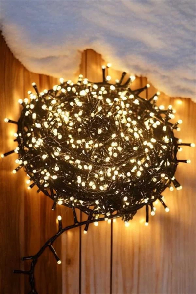 10 Metre Led Işık Saçaklı Dekoratif Şerit Led