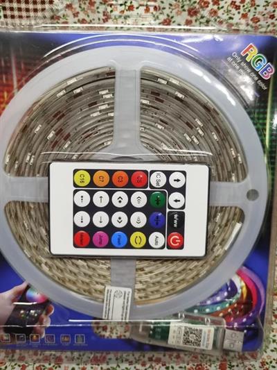 10 Metre, Led Şerit, Usb Bağlantılı, Kumandalı, Ambiyans Işığı SDR-LED-109 (3936)