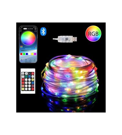 10 Metre, Led Şerit, Usb Bağlantılı, Kumandalı, Ambiyans Işığı SDR-LED-109 (3936)