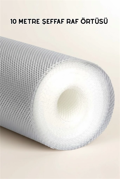 10 Metre Silikon Tabanlı Şeffaf Çekmece Düzenleyici Aparat