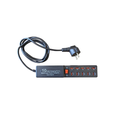 10 Portlu USB Şarj Adaptörü
