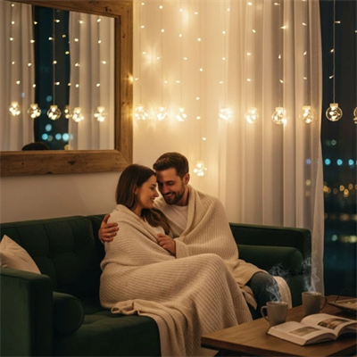 10 Sarkıtlı Kumandalı Dekoratif Top İçi Mini Toplu LED Günışığı Rengi Dekoratif Aydınlatma