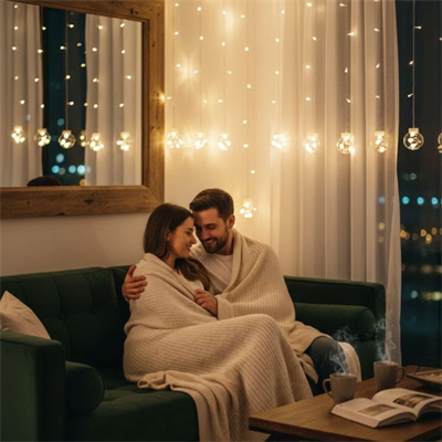 10 Sarkıtlı Kumandalı Dekoratif Top İçi Mini Toplu Led Günışığı Rengi Dekoratif Aydınlatma Bx40