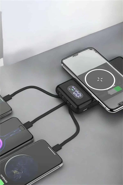 10.000 Mah Powerbank 4 Portlu Hızlı Şarj Dijital Göstergeli