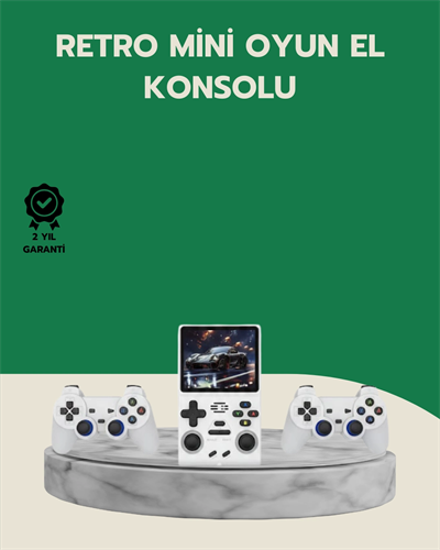 10.000 Oyunlu Taşınabilir Oyun Konsolu HDMI Çıkışlı
