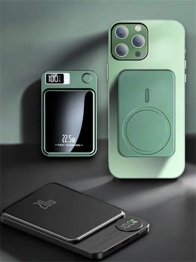 10.000 mAh Wireless Şarjlı Powerbank