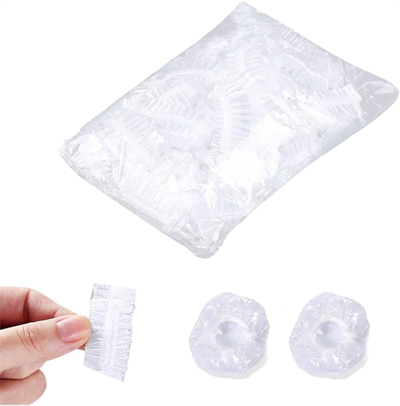 100  Su Geçirmez Kulak Örtüleri Su Geçirmez Kulak Kapları Duş İçin