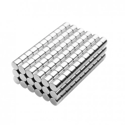 100 Adet 4x4 mm Yuvarlak Neodyum Mıknatıs N35 Güçlü Magnet Nikel Kaplama