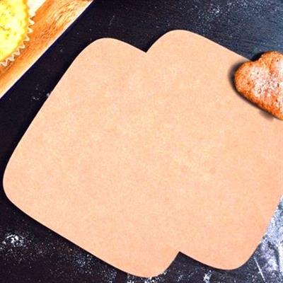 100 Adet Air Fryer Pişirme Kağıdı Tek Kullanımlık Yağ Su Geçirmez Yapışmaz Deliksiz Düz Kare Model (3936)