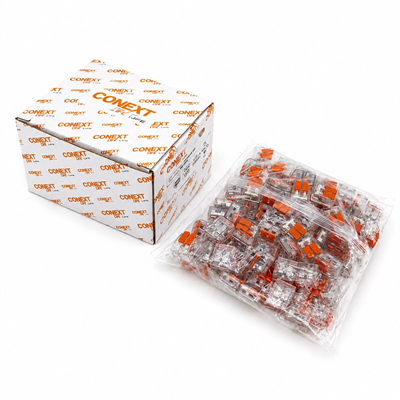 100 Adet No 2 0.2x4.0 Kablo Geçmeli Mandallı Buat Klemens Bx40
