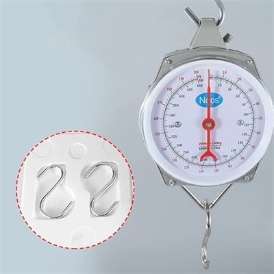 100 kg Kapasiteli Askılı Terazi - Dayanıklı, Net Kadranlı, Çift Ölçü Birimli, Endüstriyel ve Dış Mekan Uyumlu