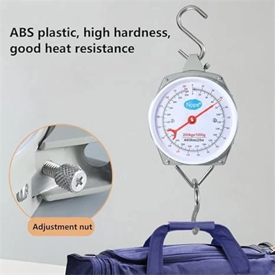 100 kg Kapasiteli Askılı Terazi - Dayanıklı, Net Kadranlı, Çift Ölçü Birimli, Endüstriyel ve Dış Mekan Uyumlu