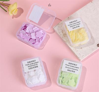 100 Yaprak Eriyen Mini Parfümlü Kağıt Sabun (3936)