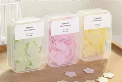 100 Yaprak Eriyen Mini Parfümlü Kağıt Sabun (3936)