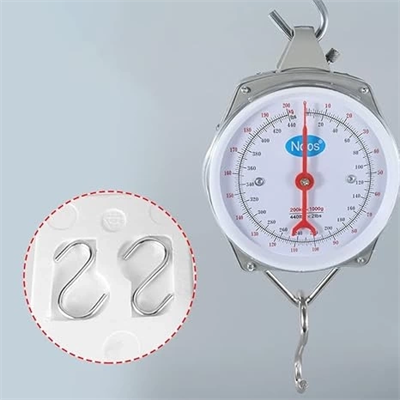 100 kg Kapasiteli Askılı Terazi - Dayanıklı, Net Kadranlı, Çift Ölçü Birimli, Endüstriyel ve Dış Mekan Uyumlu