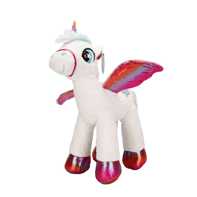 1004742 SUN-SABC-JNH-PFF-SK PELUŞ UNICORN KANATLI 42CM