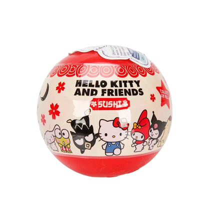 1020542 SUN-ITG-CLT-3D FİGÜR H.KITTY AND FRIENDS SUSHI SÜRPRİZ PAKET HKTY 3R 3